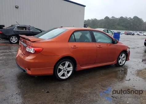 2013 Toyota Corolla Base из США, поврежденный, VIN 2T1BU4EE1DC099013